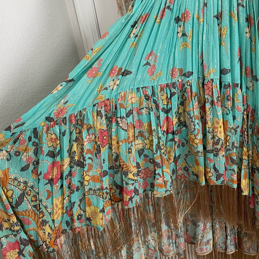 💥FLASH SALE NWOT RARE Spell Hendrix Tasseled Dress - Picture 5 of 17